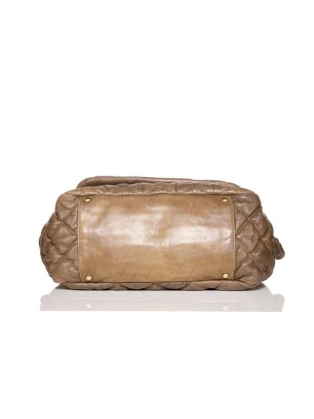 Auth Chanel Diamond Quilt Lambskin Leather Bag - Picture 5 of 9